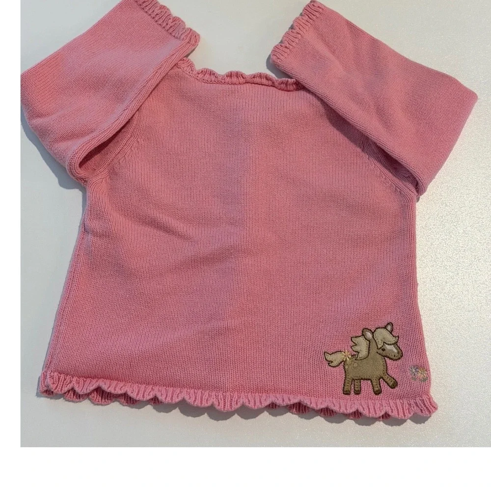 Gymboree pink knit